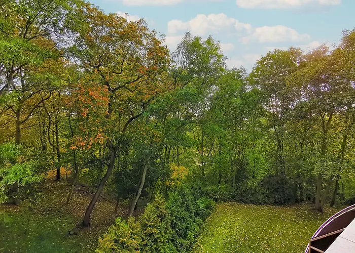 Apartamento Quartier Victoria - Exklusives Souterrain-studio Am Goethepark Mit Küche